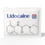 Lidocaine, CAS 137-58-6 – analytical reference standard, 1000 mg, product image, laboratory use only