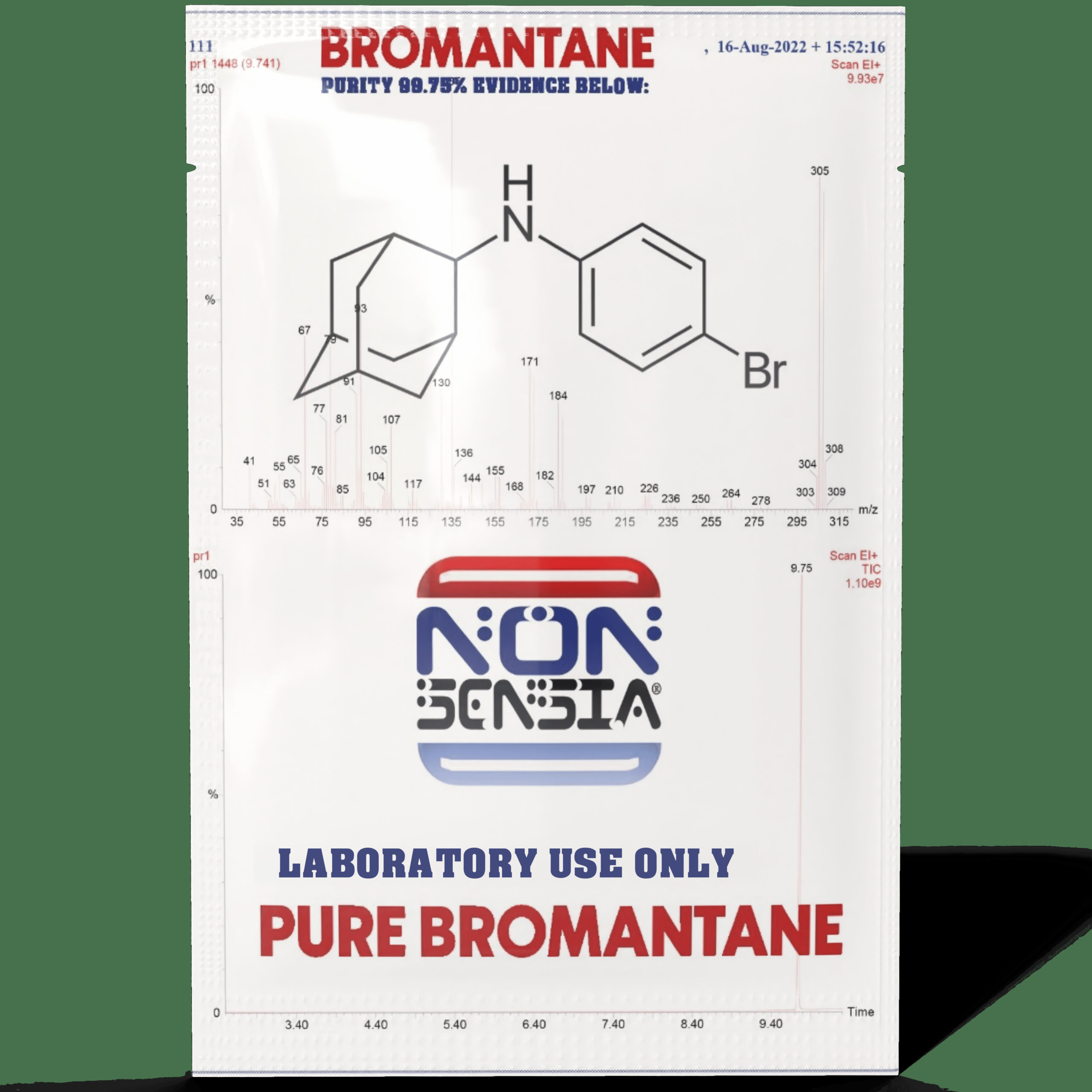 Bromantane, CAS 87913-26-6 – analytical reference standard, product image, laboratory use only