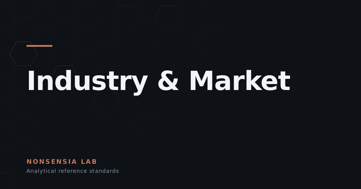 Industry & Market — analytical reference standards, Nonsensia Lab